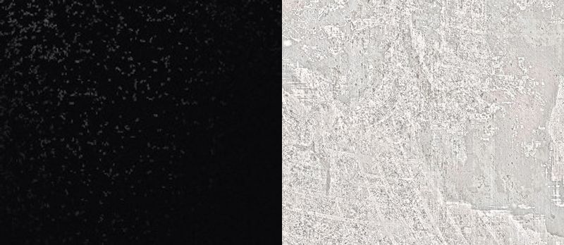 Цвет чёрный, RAL 9005, покрытие глянец (полиэстер), в сочетании с материалом «Светлая штукатурка»
