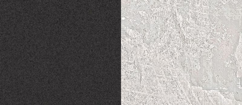 Цвет чёрный, RAL 9005, покрытие стальной бархат, в сочетании с материалом «Светлая штукатурка»