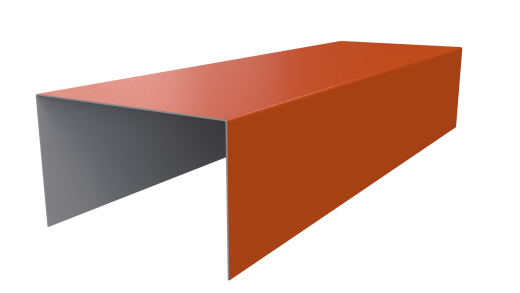 Крышка 40x65x40 мм, 2004 оранжевый глянцевый