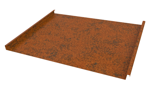 Фальцевая кровля 562/550x0,45 мм, Картэн