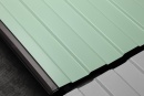 Профнастил С8 1200/1150x0,4 мм, 6019 бело-зеленый глянцевый