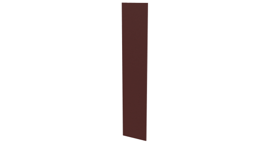 Крепежная планка 10x40x10 мм, 3009 оксид красный матовый