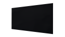Плоский лист 1250x0,4 мм эконом, 9005 черный янтарь глянцевый