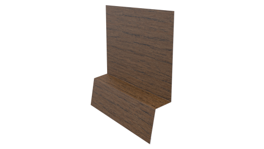 Планка стартовая фальц 135x30x55 мм, Дуб Сантана 3D