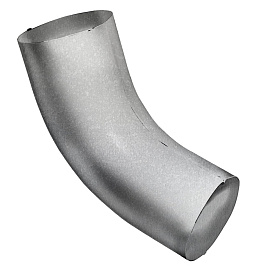 Колено 60⁰, 90 мм, цинк