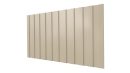 Профнастил С8 1200/1150x0,4 мм эконом, 1015 св. слоновая кость глянцевый