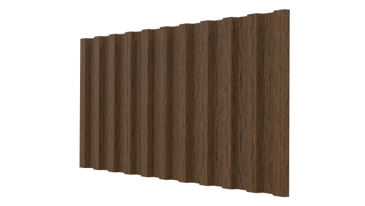 Профнастил С21 1051/1000х0,45 мм, Дуб Сантана 3D