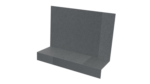Примыкание боковое фальц 25x65x130 мм, цинк