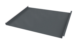 Фальцевая кровля 562/550x0,5 мм, 7011 железно-серый глянцевый