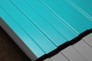 Профнастил С8 1200/1150x0,5 мм, 5021 водная синь глянцевый