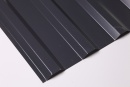 Профнастил С20B 1150/1100x0,45 мм, 7024 графитовый серый глянцевый