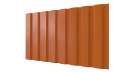 Профнастил С20A 1150/1100x0,3 мм, 2011 насыщенный оранжевый глянцевый