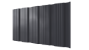 Профнастил К20 1195/1130x0,4 мм, 7024 графитовый серый глянцевый