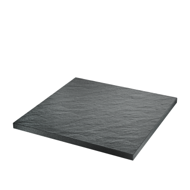 Шаговая плита ZKING 990x990x55, коллекция Stone, серый графит