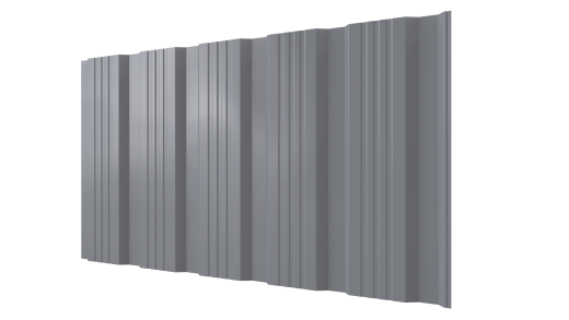 Профнастил К20 1195/1130x0,4 мм, 7040 серое окно глянцевый
