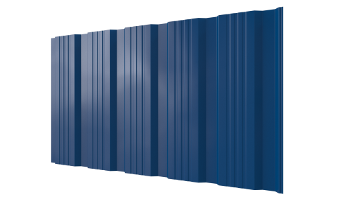 Профнастил К20 1195/1130x0,5 мм, 5005 сигнальный синий глянцевый