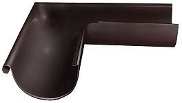Угол желоба внешний 90⁰, 8017 шоколадно-коричневый