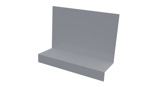 Примыкание боковое фальц 25x65x130 мм, 7040 серое окно глянцевый