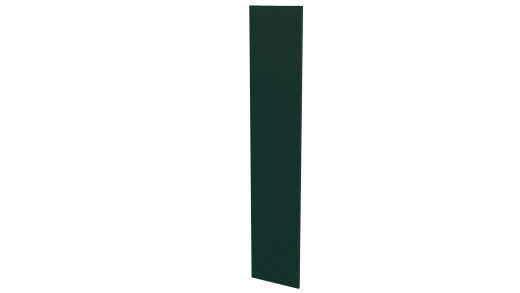 Крепежная планка 10x40x10 мм, 6005 зеленый мох матовый