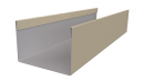 Стойка 40x60x40 мм, 1015 св. слоновая кость глянцевый