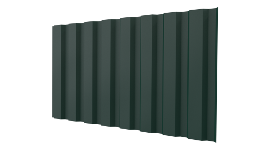 Профнастил С20A 1150/1100x0,45 мм, 6005 зеленый мох матовый