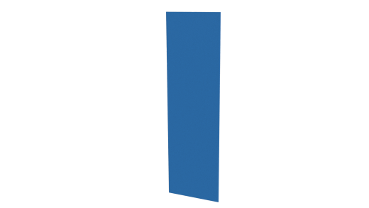 Планка стыковочная 60x2000 мм, 5015 небесно-синий глянцевый