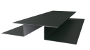 Планка стыковочная сложная Блок-хаус 110x2000 мм, 6009 пихтовый зеленый матовый