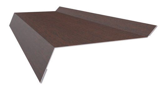 Планка примыкания в штробу 20x60x10 мм, Antique wood
