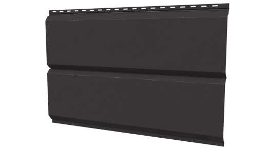 Л-брус 264/240x0,4 мм, 8019 серо-коричневый глянцевый