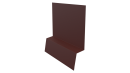 Планка стартовая фальц 135x30x55 мм, 3009 оксид красный матовый