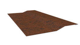 Планка крепёжная фальц 50x17x29 мм, Картэн