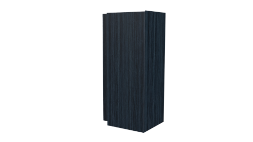 Планка угла наружного сложная Блок-хаус 110x110x2000 мм, Морион 3D