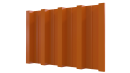 Профнастил Н60 902/845x0,5 мм, 2011 насыщенный оранжевый глянцевый
