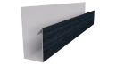 Планка П-образная Блок-хаус 30x30x2000 мм, Морион 3D