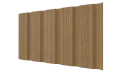 Профнастил К20 1195/1130x0,45 мм, Орех 3D