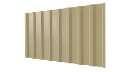 Профнастил С20B 1150/1100x0,5 мм, 1014 слоновая кость глянцевый
