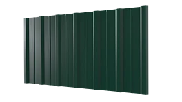Профнастил НС16 1150/1100x0,45 мм, 6005 зеленый мох глянцевый