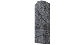 Штакетник Евротрапеция 117x0,45 мм, Морион 3D