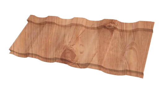 Профиль Орион 30 1200/1150x0,45 мм, Золотой орех 3D