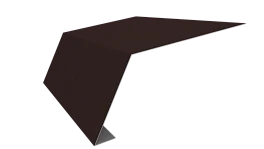 Планка карнизная 100x65x2000 мм, 8017 шоколадно-коричневый PUR Pruf