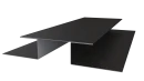 Планка стыковочная сложная 75x2000 мм, Картэн тёмный