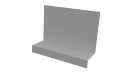 Примыкание боковое фальц 25x65x130 мм, 9006 бело-алюминиевый глянцевый