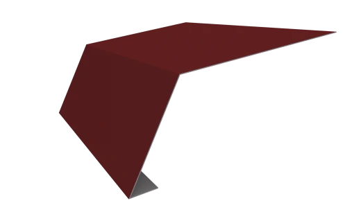 Планка карнизная 100x65x2000 мм, 3011 коричнево-красный глянцевый