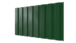 Профнастил С20A 1150/1100x0,65 мм, 6002 лиственно-зеленый глянцевый
