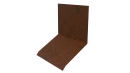 Планка примыкания верхняя к стене фальц 150x130x20 мм, Картэн