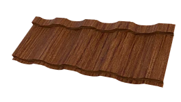 Профиль Орион 30 1200/1150x0,45 мм, Золотой орех 3D