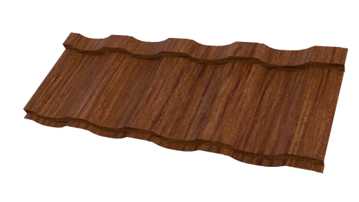 Профиль Орион 30 1200/1150x0,45 мм, Золотой орех 3D