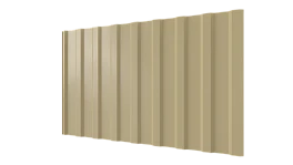 Профнастил С20R 1150/1100x0,5 мм, 1014 слоновая кость глянцевый