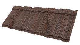 Профиль Пегас 1195/1130x0,45 мм, Морёный дуб 3D